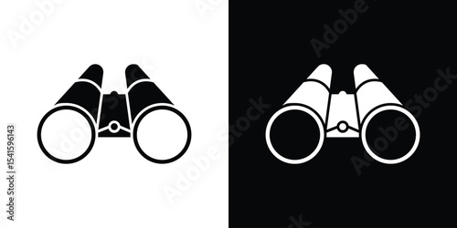 Binoculars icon Vector scalable graphics