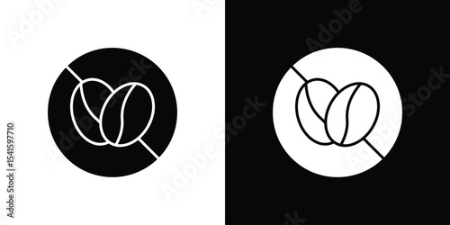 Caffeine free icon Vector scalable graphics