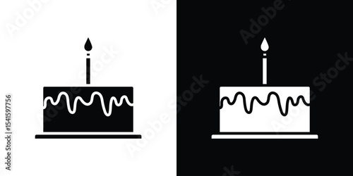 Cake icon Vector scalable graphics