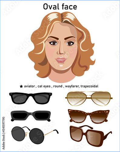sunglasses suitable for oval face shape