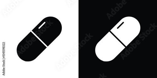 Capsule icon Vector scalable graphics