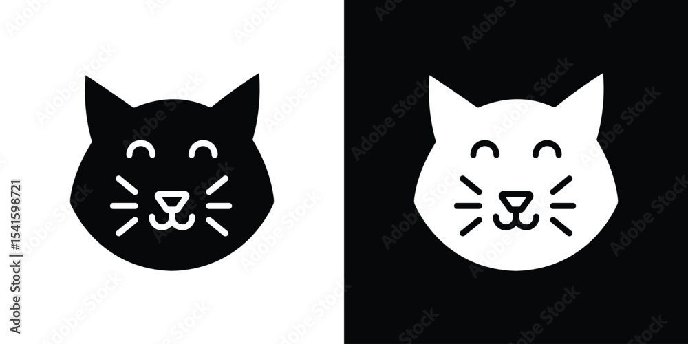Fototapeta premium Cat icon Vector scalable graphics
