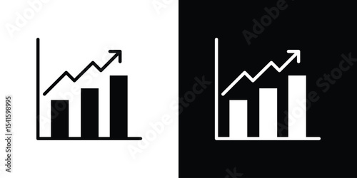 Chart icon Vector scalable graphics