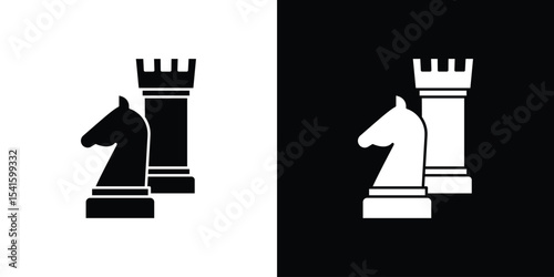 Chess icon Vector scalable graphics