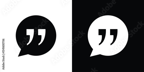 Comment quote icon Vector scalable graphics