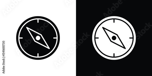 Compass icon Vector scalable graphics