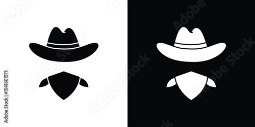 Cowboy icon Vector scalable graphics