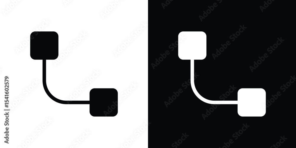 Obraz premium Diagram nested icon Vector scalable graphics