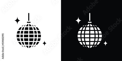 Disco ball icon Vector scalable graphics