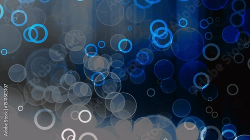 blue bubbles background