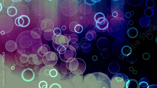 abstract background with bubbles