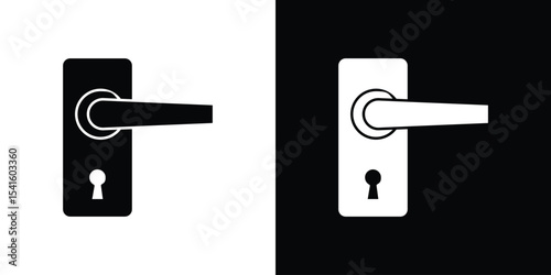 Door handle icon Vector scalable graphics