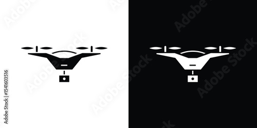 Drone icon Vector scalable graphics