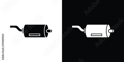 Exhaust pipe icon Vector scalable graphics