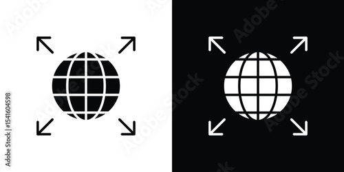 External world icon Vector scalable graphics
