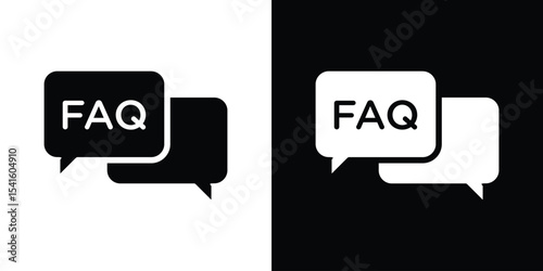 FAQ icon Vector scalable graphics
