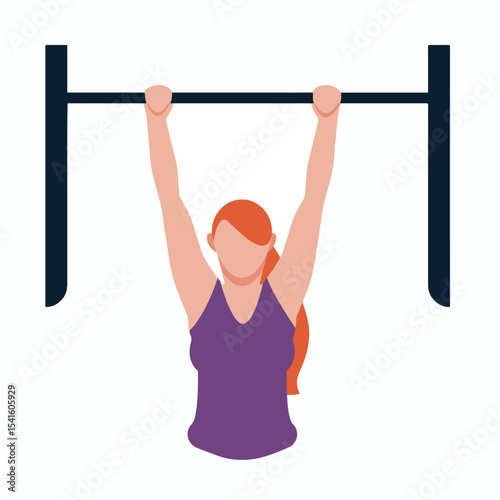 vector of women doing sports