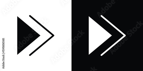 Forward icon Vector scalable graphics
