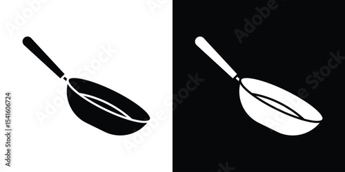 Frying pan icon Vector scalable graphics