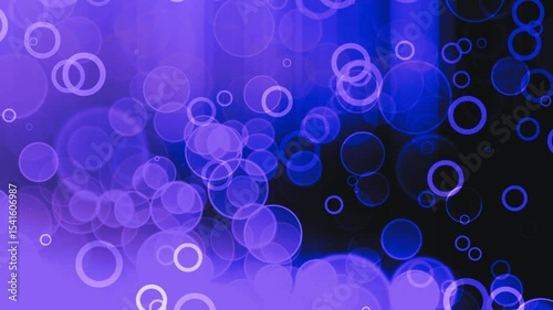 abstract blue background with bubbles