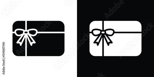 Gift card icon Vector scalable graphics