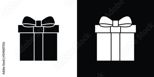Gift icon Vector scalable graphics