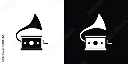 Gramophone icon Vector scalable graphics