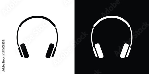 Headset icon Vector scalable graphics