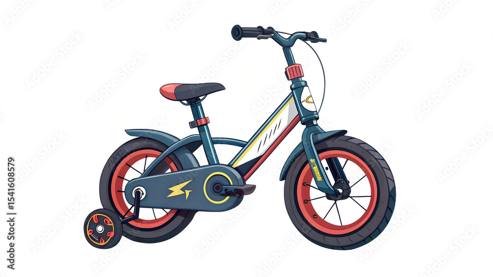 A sleek baby electric bicycle A sleek baby electric bicycle
