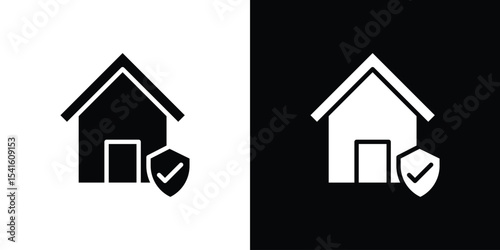 Home insurance icon Vector scalable graphics