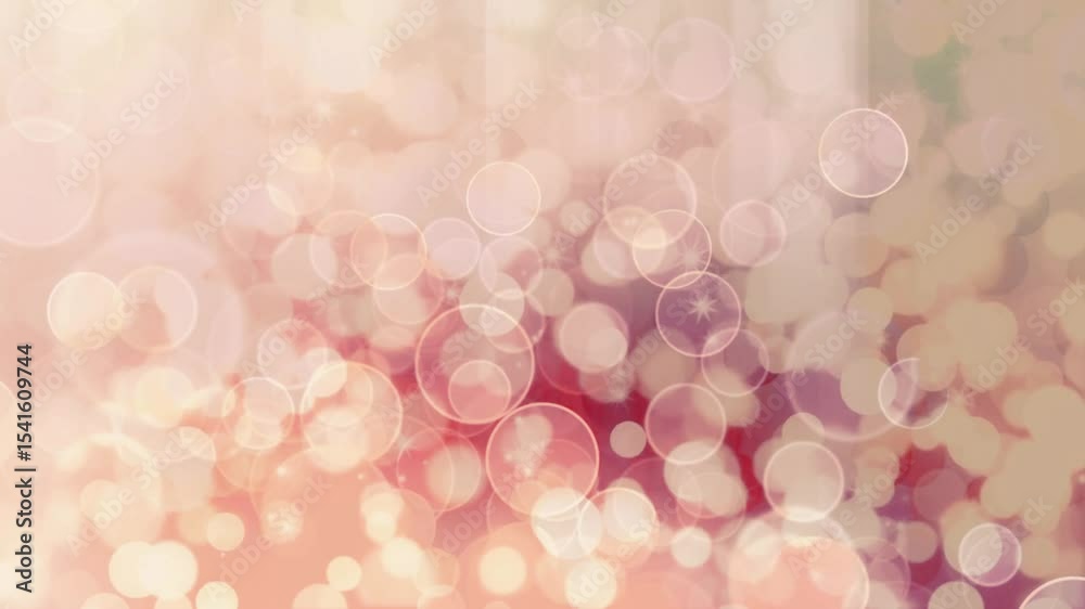 pink bokeh background