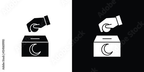 Infaq icon Vector scalable graphics