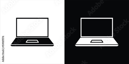 Laptop icon Vector scalable graphics