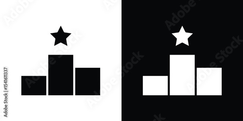 Leaderboard icon Vector scalable graphics