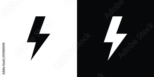 Lightning icon Vector scalable graphics