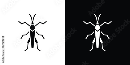 Locust icon Vector scalable graphics