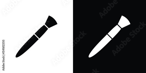 Makeup brush icon Vector scalable graphics