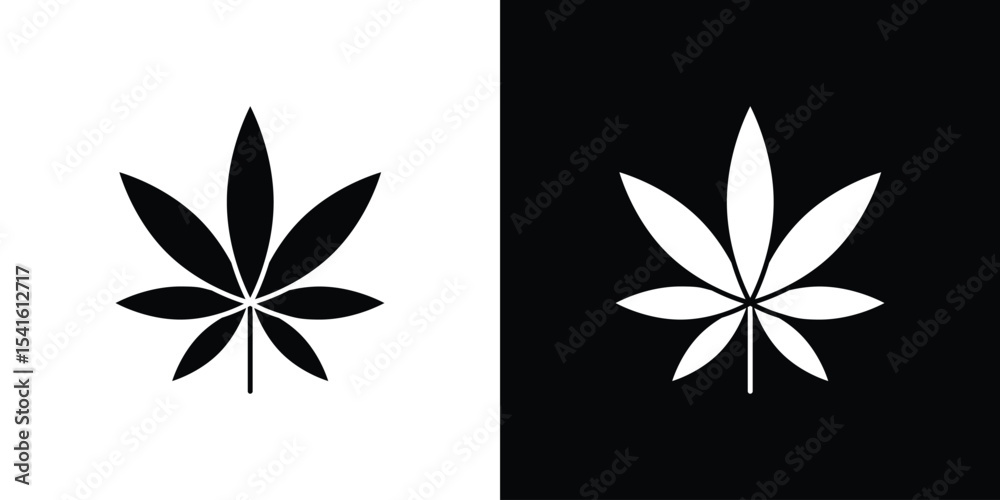 Obraz premium Marijuana icon Vector scalable graphics