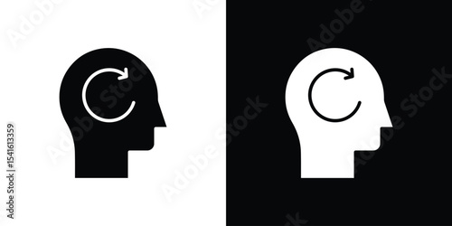 Memory recall icon Vector scalable graphics