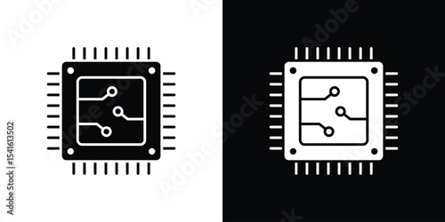 Microchip icon Vector scalable graphics