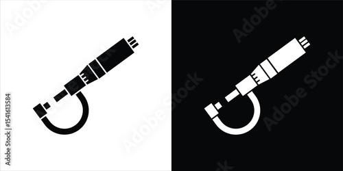 Micrometer icon Vector scalable graphics