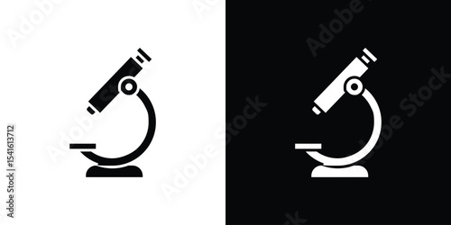 Microscope icon Vector scalable graphics