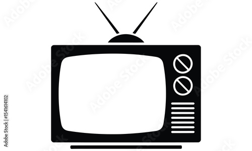 retro tv set