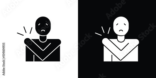 Muscle pain icon Vector scalable graphics