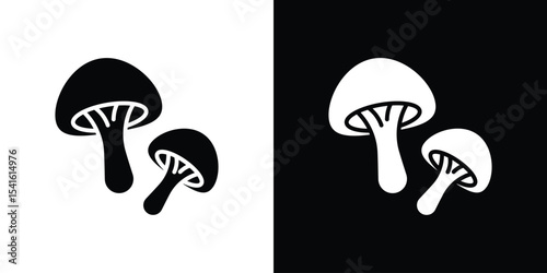 Mushroom icon Vector scalable graphics
