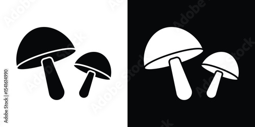 Mushroom icon Vector scalable graphics