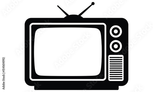 retro tv set
