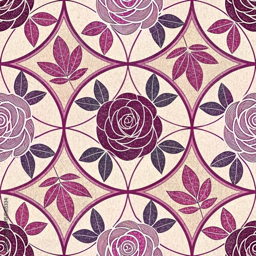 Seamless Moody Velvet Rose Pattern in Burgundy and Charcoal with Gothic Luxury Florals