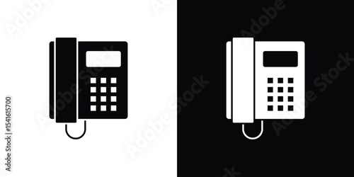 Office phone icon Vector scalable graphics