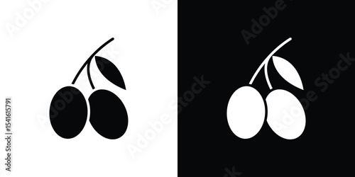 Olive icon Vector scalable graphics